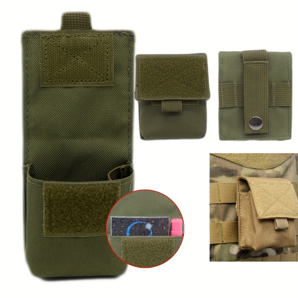Edc Carry Card - Small Molle Pouch Utility Mini Wallet