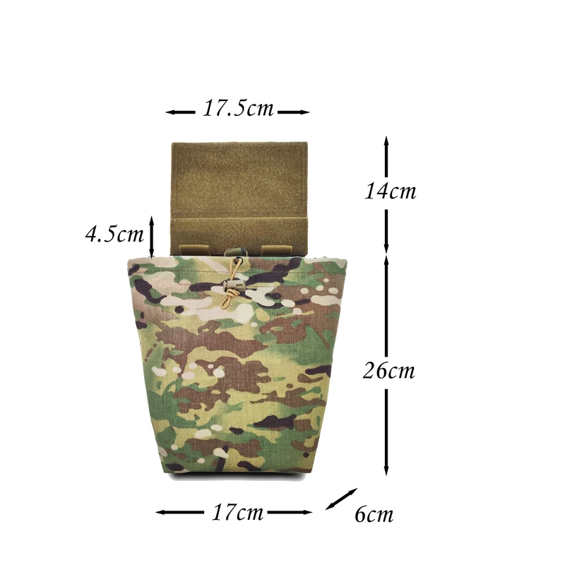 Tactical Foldable Pouch Airsof - đánh giá và giá Edc Carry Items