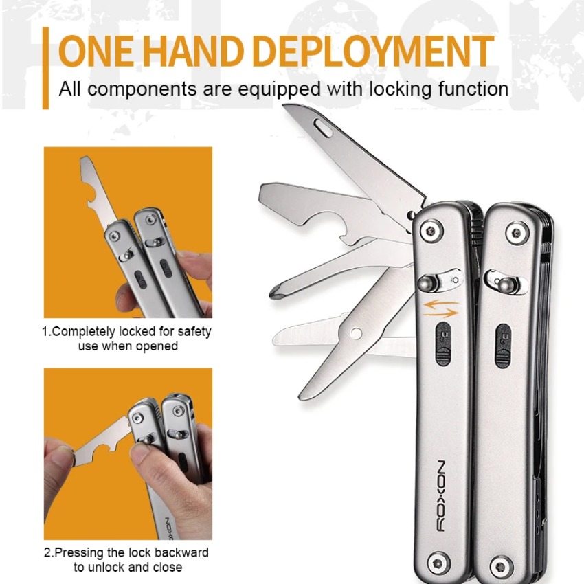 R's Genuine S804G Flex Multi T - đánh giá và giá Edc Carry Pliers