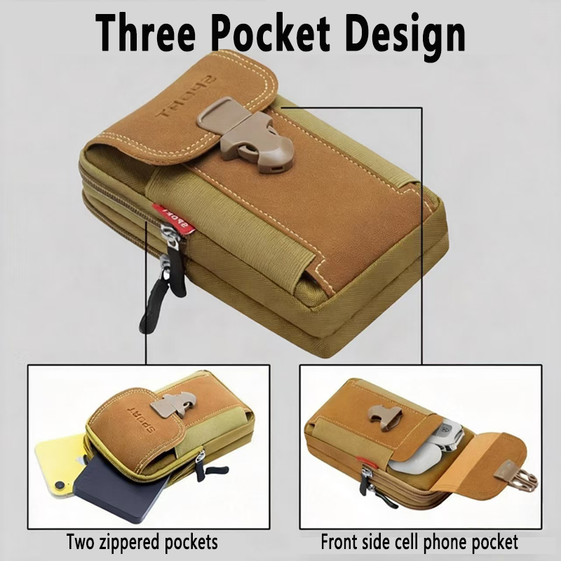 TRALOW Multi Pocket EDC Waist  - đánh giá và giá Edc Carry Pocket Pouch