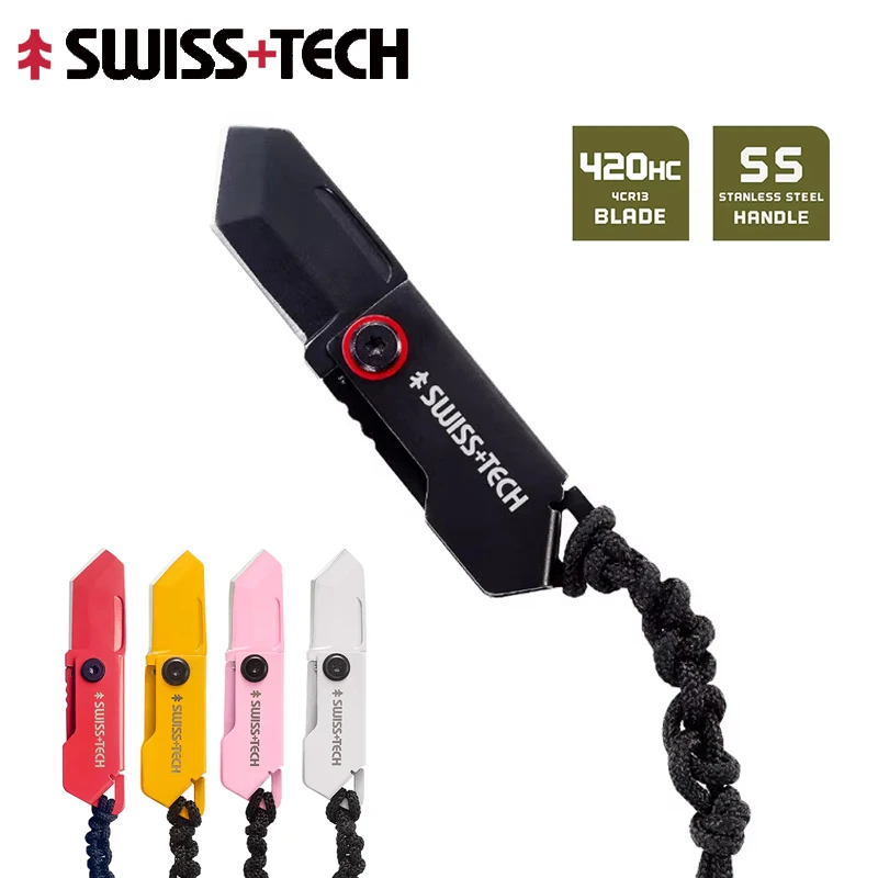 SWISS TECH Mini Pocket Knife F - đánh giá và giá Edc Carry Knife