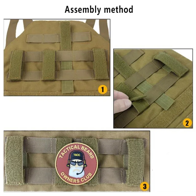 4PCS Molle Strip Adapter Vest  - đánh giá và giá Edc Carry Card