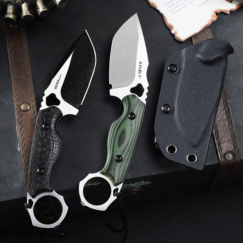 High-quality DC53 steel fixed- - đánh giá và giá Edc Fixed Blade Deep Carry