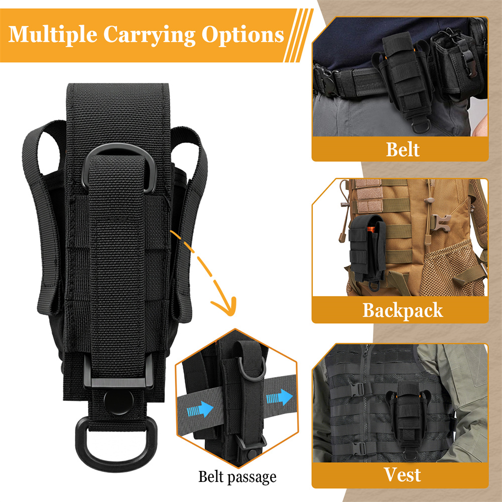Tactical Flashlight Pouch Outd - đánh giá và giá Edc Carry Pocket Pouch