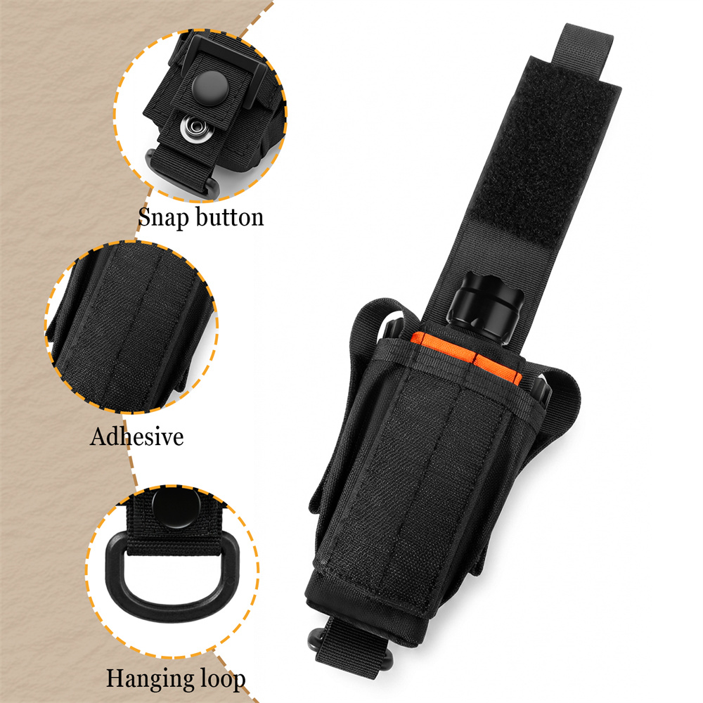 Tactical Flashlight Pouch Outd - đánh giá và giá Edc Carry Pocket Pouch