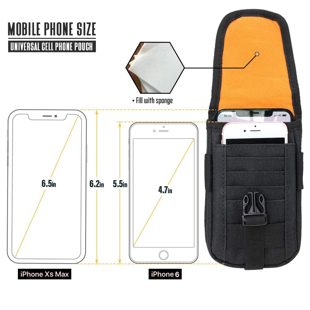 Tactical Phone Pouch Molle,Sma - đánh giá và giá Edc Carry Card