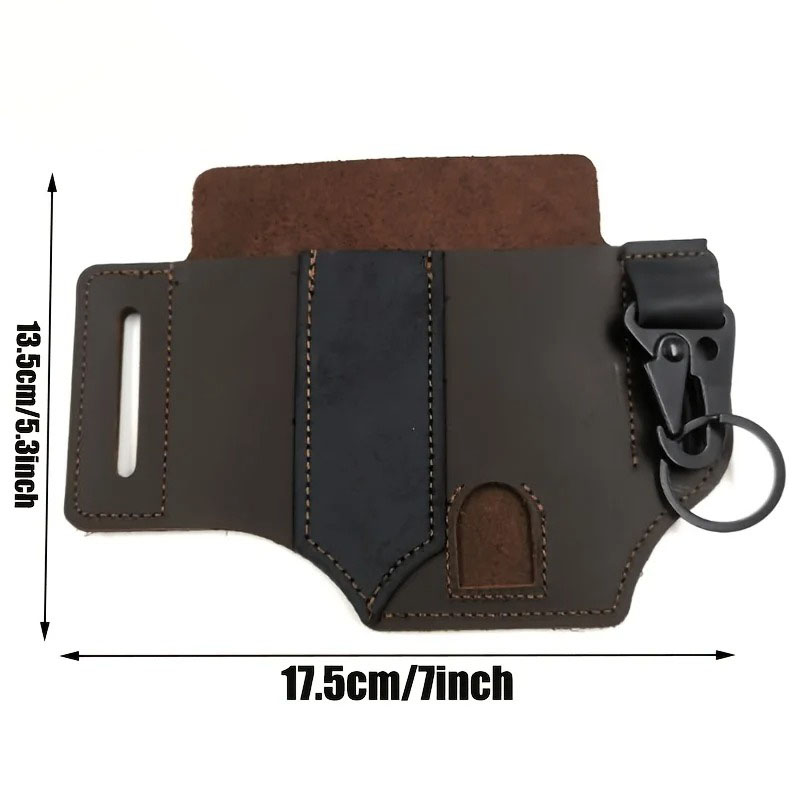 PU Leather EDC Belt Multitool  - đánh giá và giá Edc Carry Pocket Pouch