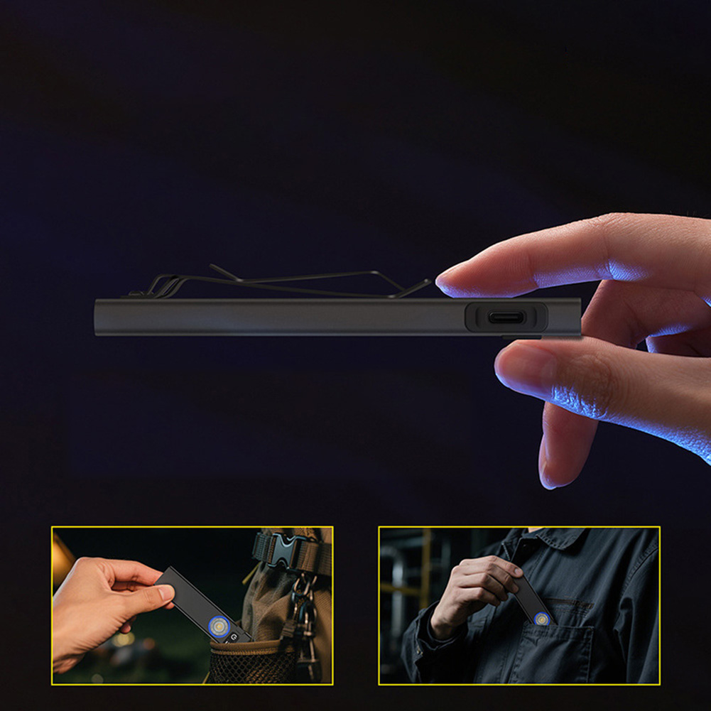 650 Lumen USB-C Flashlight Rec - đánh giá và giá Edc Carry Positions