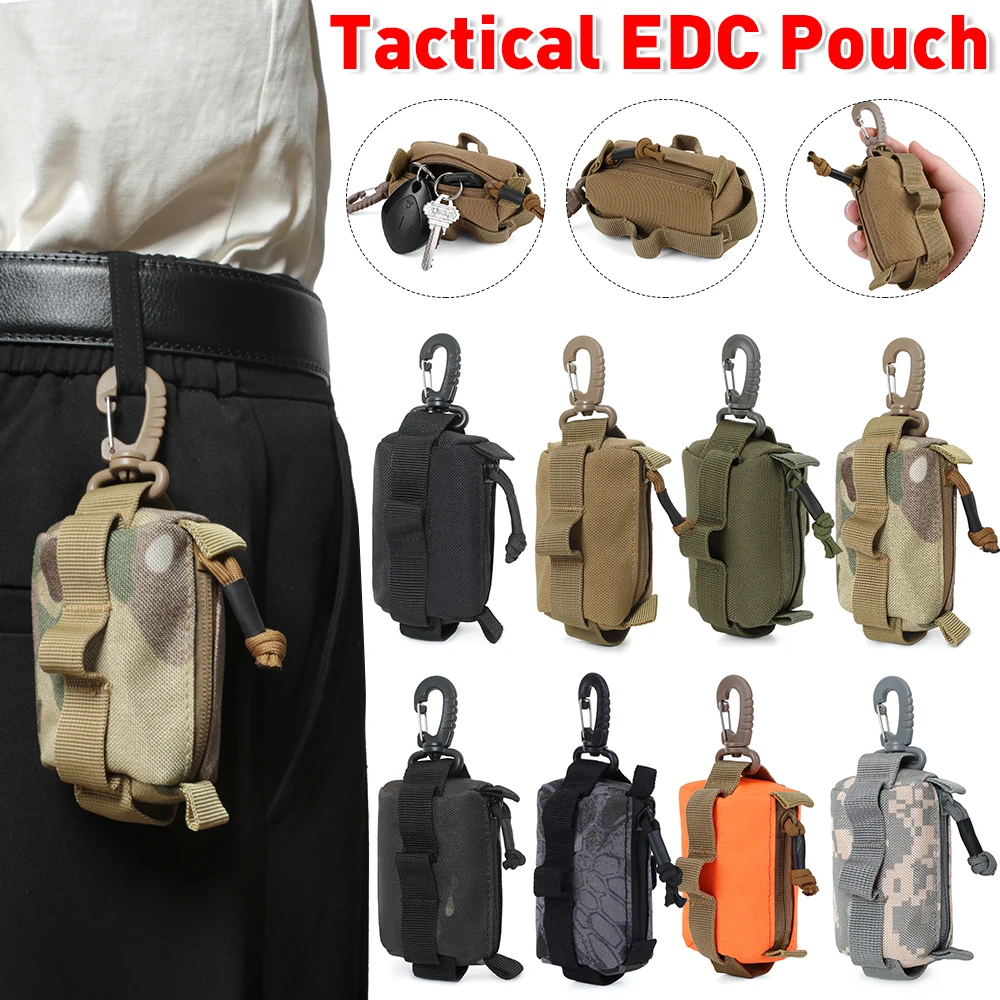 Tactical EDC Pouch Zipper Key  - đánh giá và giá Edc Carry Card