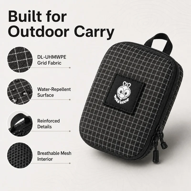 EDC Grid Fabric Organizer Pouc - đánh giá và giá Edc Carry Pocket Pouch