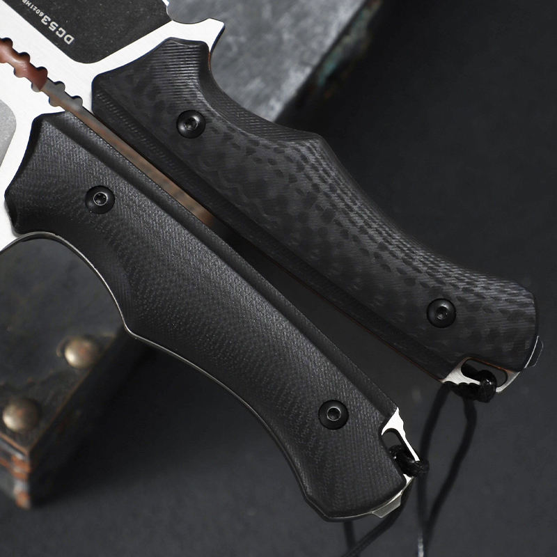 DC53 Steel Fixed-Blade Straigh - đánh giá và giá Edc Fixed Blade Deep Carry