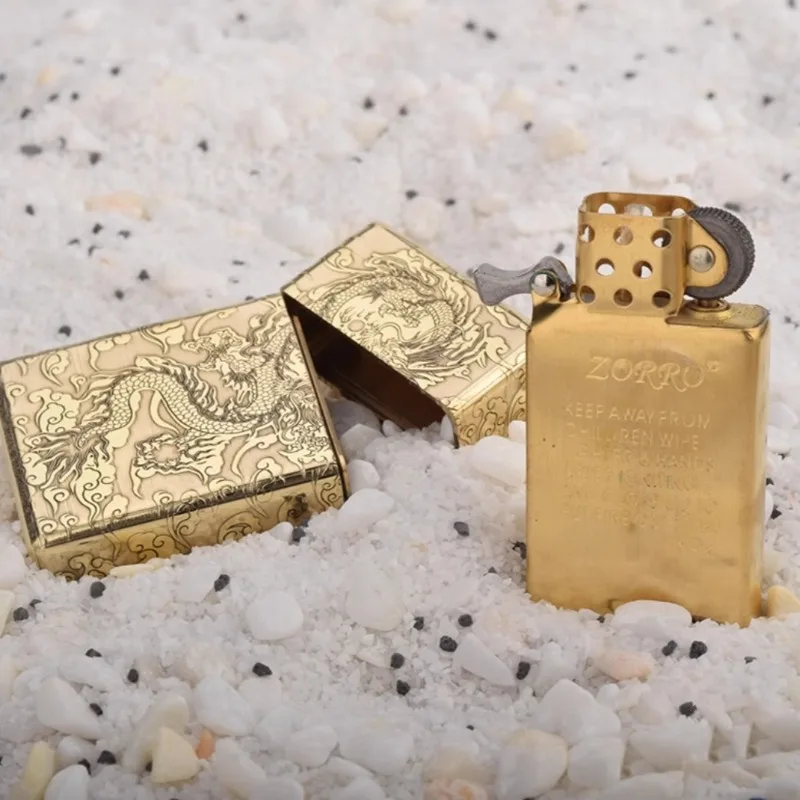 ZORRO Small Heavy Armor 538 Br - đánh giá và giá Lighter Insert Zippo