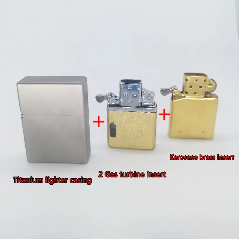 Titanium Shell Windproof Light - đánh giá và giá Lighter Insert Zippo