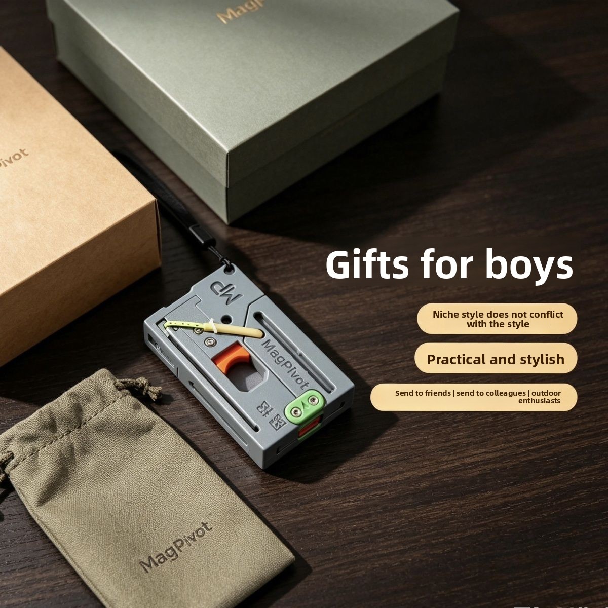 MagaPivot Card Slingshot Porta - đánh giá và giá Edc Carry Card