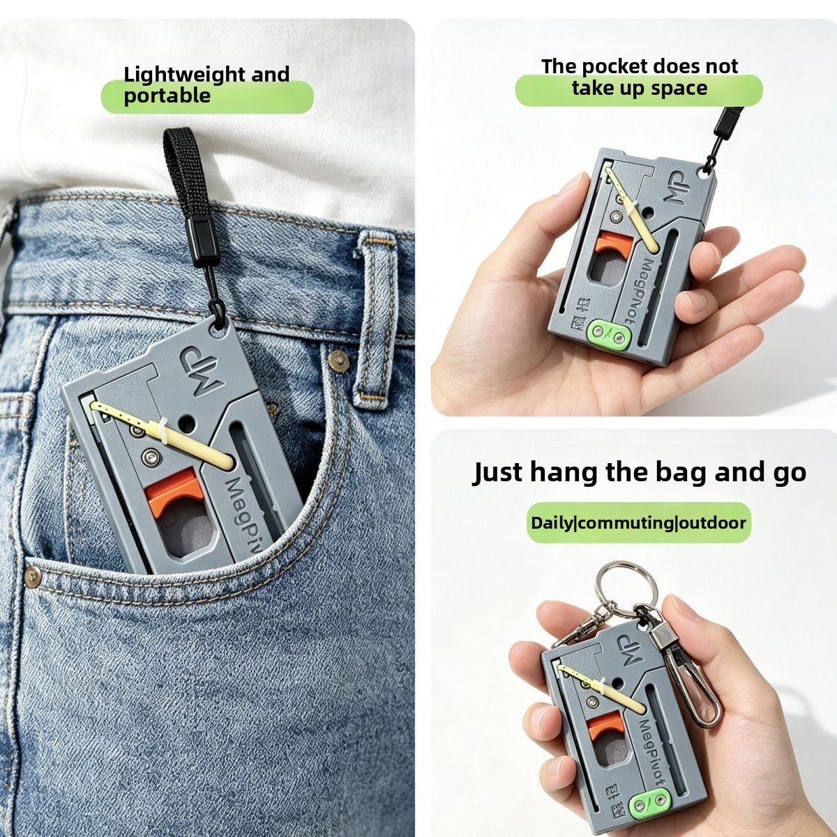 MagaPivot Card Slingshot Porta - đánh giá và giá Edc Carry Card