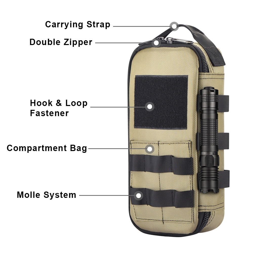 Tactical Utility EDC Pouch Hea - đánh giá và giá Edc Carry Items