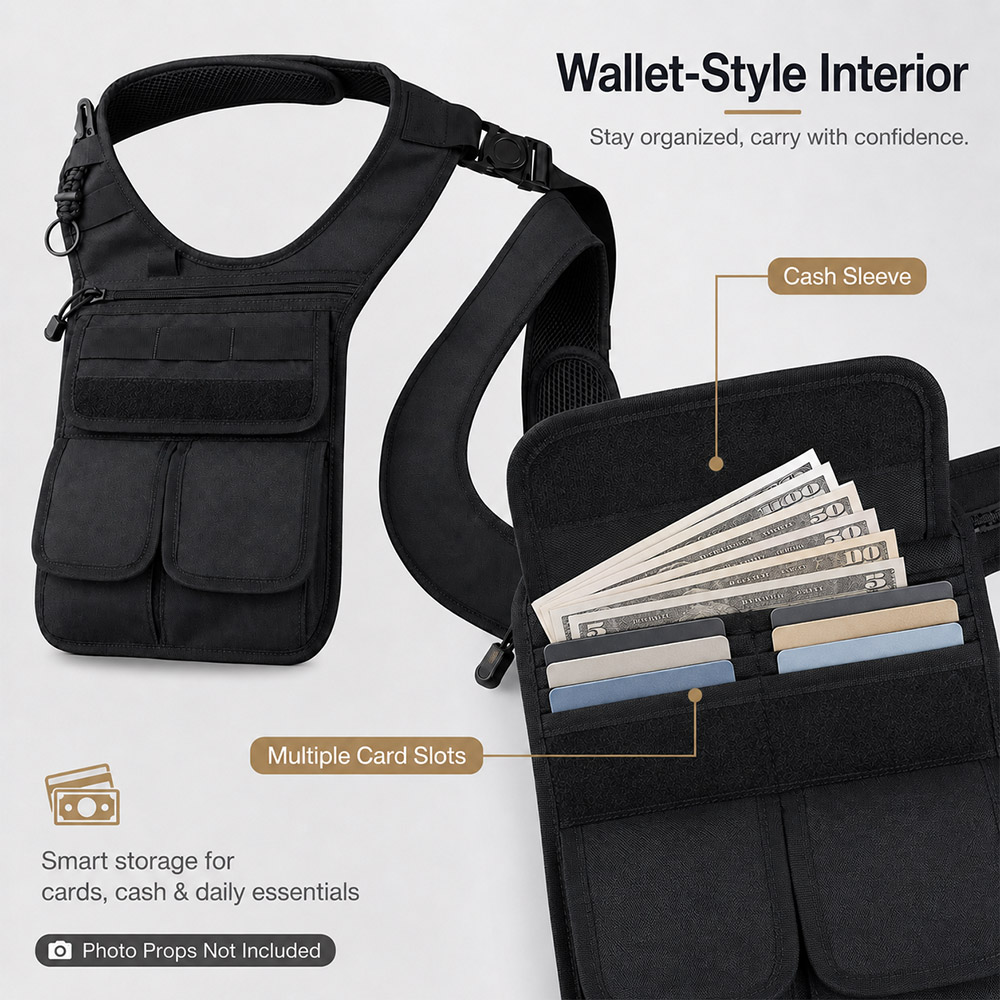 Tactical Concealed Underarm To - đánh giá và giá Edc Carry Pocket Pouch