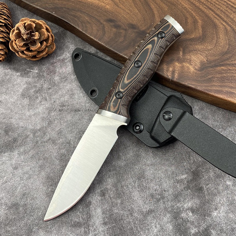 Straight Knife D2 Blade G10 Ha - đánh giá và giá Edc Fixed Blade Deep Carry